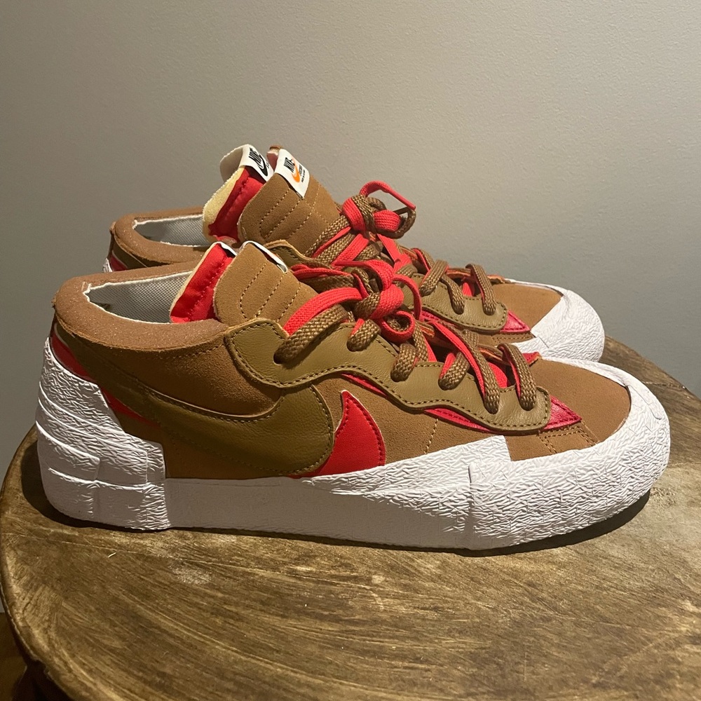 sacai x Blazer Low 'British Tan' 2021